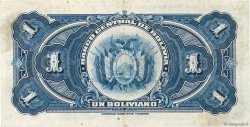 1 Boliviano BOLIVIE  1928 P.118a TTB
