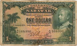 1 Dollar SARAWAK  1935 P.20 F-