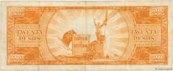 20 Pesos PHILIPPINES  1949 P.137e TB