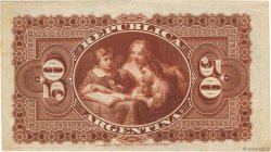 50 Centavos ARGENTINE  1884 P.008 TTB
