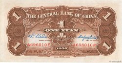 1 Yüan CHINE  1936 P.0210 NEUF