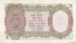 5 Rupees BIRMANIE  1945 P.26a TTB