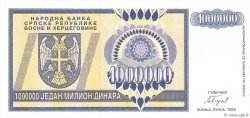 1000000 Dinara BOSNIA HERZEGOVINA  1993 P.142a UNC