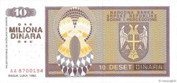 10000000 Dinara BOSNIE HERZÉGOVINE  1992 P.149a NEUF