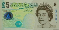 5 Pounds ANGLETERRE  2012 P.391d