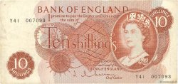 10 Shillings ANGLETERRE  1962 P.373b