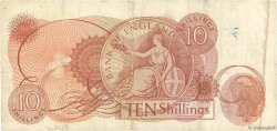 10 Shillings ANGLETERRE  1962 P.373b TB