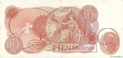 10 Shillings ANGLETERRE  1966 P.373c TTB+