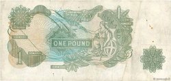 1 Pound Remplacement ANGLETERRE  1966 P.374e TB