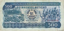 500 Meticais MOZAMBIQUE  1986 P.131b TB