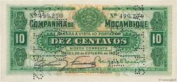 10 Centavos MOZAMBICO Beira 1933 P.R28