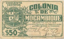 50 Centavos MOZAMBIQUE  1941 P.080 TB