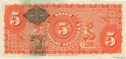 5 Pesos MEXICO Mérida 1914 PS.0465a XF+