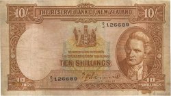 10 Shillings NEW ZEALAND  1940 P.158a