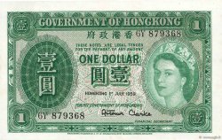 1 Dollar HONG KONG  1959 P.324Ab SPL