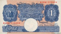 1 Pound ENGLAND  1940 P.367a AU