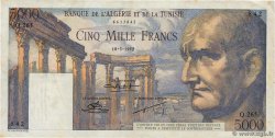 5000 Francs TUNISIA  1952 P.30