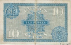 10 Rupees INDIA  1917 P.007b VF