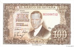 100 Pesetas ESPAGNE 1953 P.145