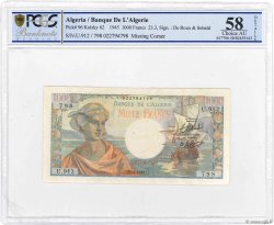 1000 Francs ALGERIA  1945 P.096 XF