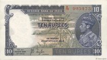 10 Rupees INDIA  1928 P.016a