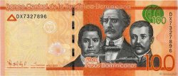100 Pesos Dominicanos RÉPUBLIQUE DOMINICAINE  2015 P.190b FDC