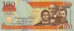 100 Pesos Dominicanos RÉPUBLIQUE DOMINICAINE  2013 P.184d FDC