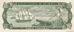 5 Cordobas NICARAGUA  1991 P.174 UNC