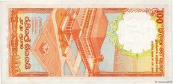 100 Rupees SRI LANKA  1988 P.099b AU-