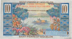 10 Francs Colbert SAINT PIERRE E MIQUELON  1946 P.23 q.FDC