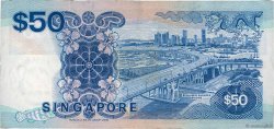 50 Dollars SINGAPORE  1987 P.22a SPL