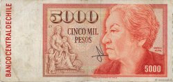 5000 Pesos CHILE
  1981 P.155a BC
