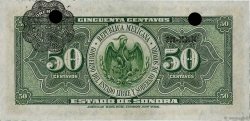 50 Centavos Annulé MEXICO Hermosillo 1915 PS.1070 UNC