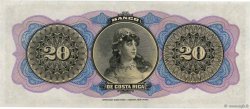 20 Pesos Non émis COSTA RICA  1899 PS.165r FDC