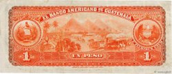 1 Peso GUATEMALA  1917 PS.111b TTB