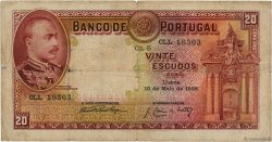 20 Escudos PORTUGAL  1938 P.143