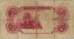 20 Escudos PORTUGAL  1938 P.143 B