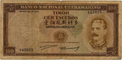 100 Escudos TIMOR  1959 P.24a pr.TB