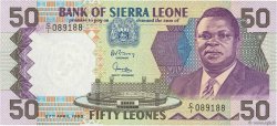 50 Leones SIERRA LEONE  1988 P.17a UNC