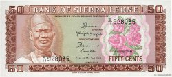 50 Cents SIERRA LEONE  1984 P.04e
