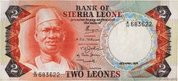 2 Leones SIERRA LEONE  1974 P.06a TTB