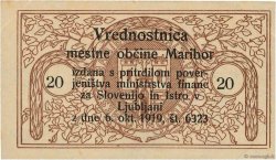 20 Vinarjev SLOVÉNIE Maribor 1919 P.-- SPL