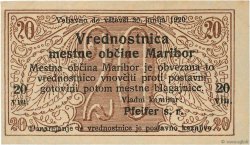 20 Vinarjev SLOVÉNIE Maribor 1919 P.-- SPL