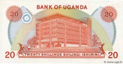 20 Shillings UGANDA  1982 P.17 UNC