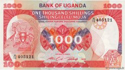 1000 Shillings OUGANDA  1986 P.26