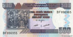 500 Francs BURUNDI  2009 P.45b UNC