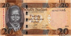 20 Pounds SOUTH SUDAN  2015 P.13