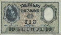 10 Kronor SUÈDE  1952 P.43i