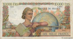 10000 Francs GÉNIE FRANÇAIS FRANCE 1952 F.50.56