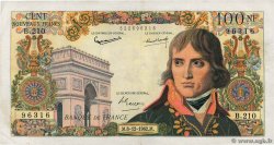 100 Nouveaux Francs BONAPARTE FRANCE 1962 F.59.18